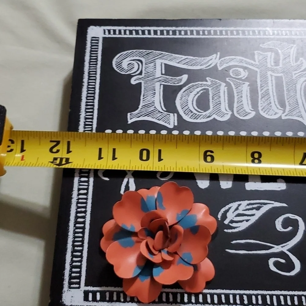 🧿 FAITH & HOPE 3D FLORAL PICTURE